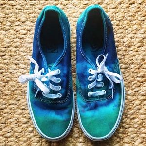 OOAK Tie Dyed Vans
